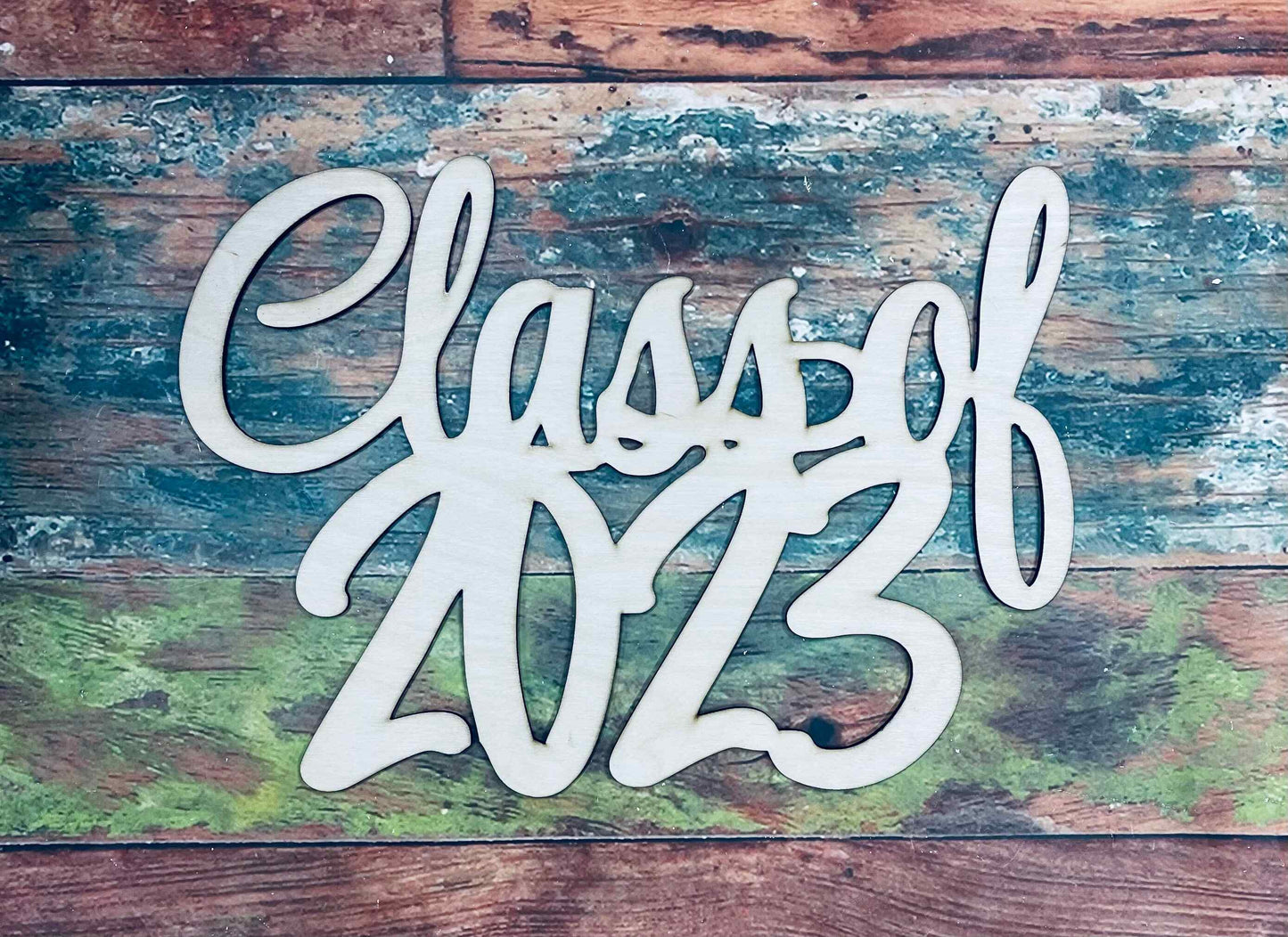 Class of 2023 Sign, Graduate, 2023, Craft, Cutout - Woodland Rustics