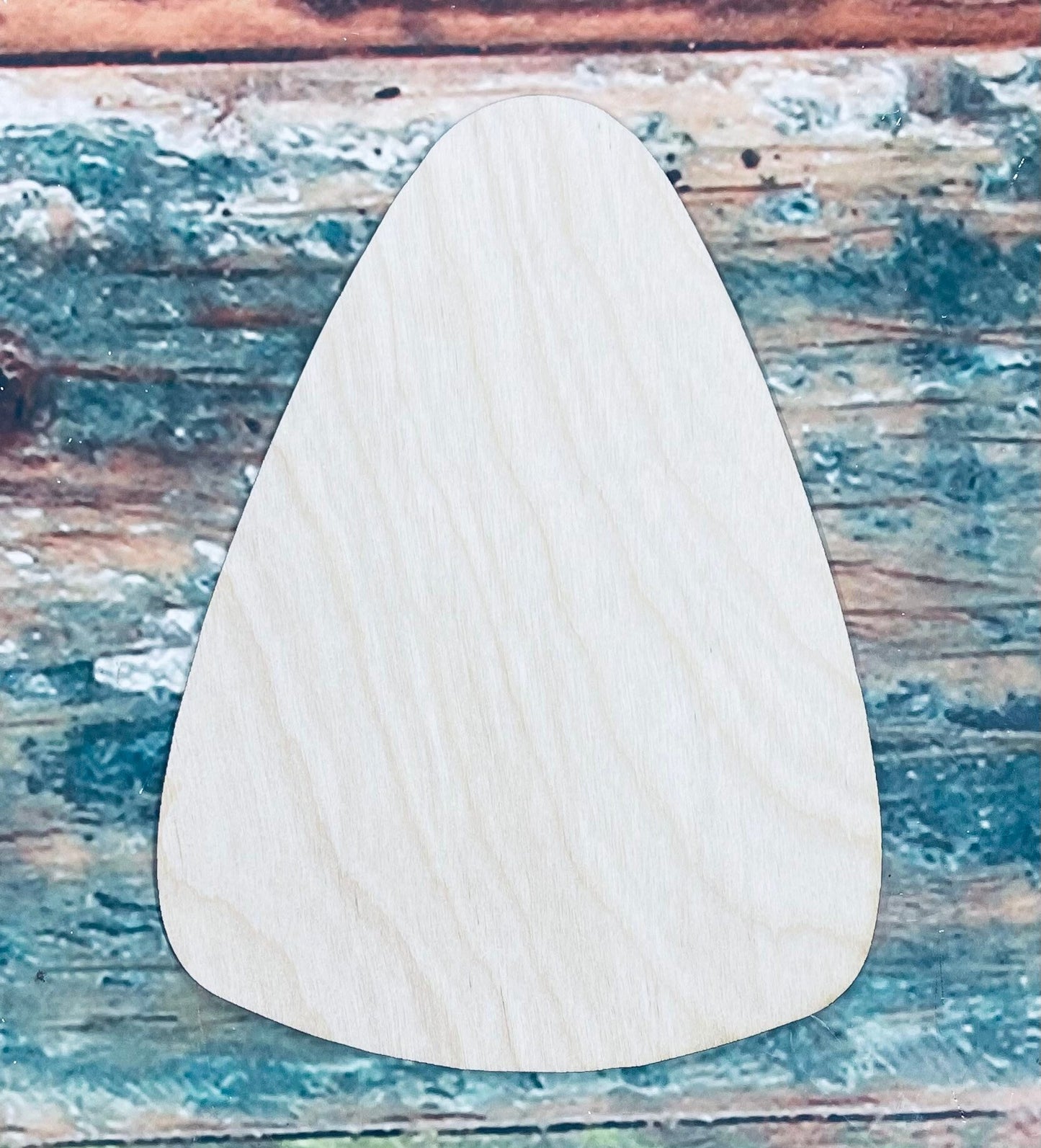 Candy Corn Shaped Ornament, Sign, Craft, Cutout - Woodland Rustics