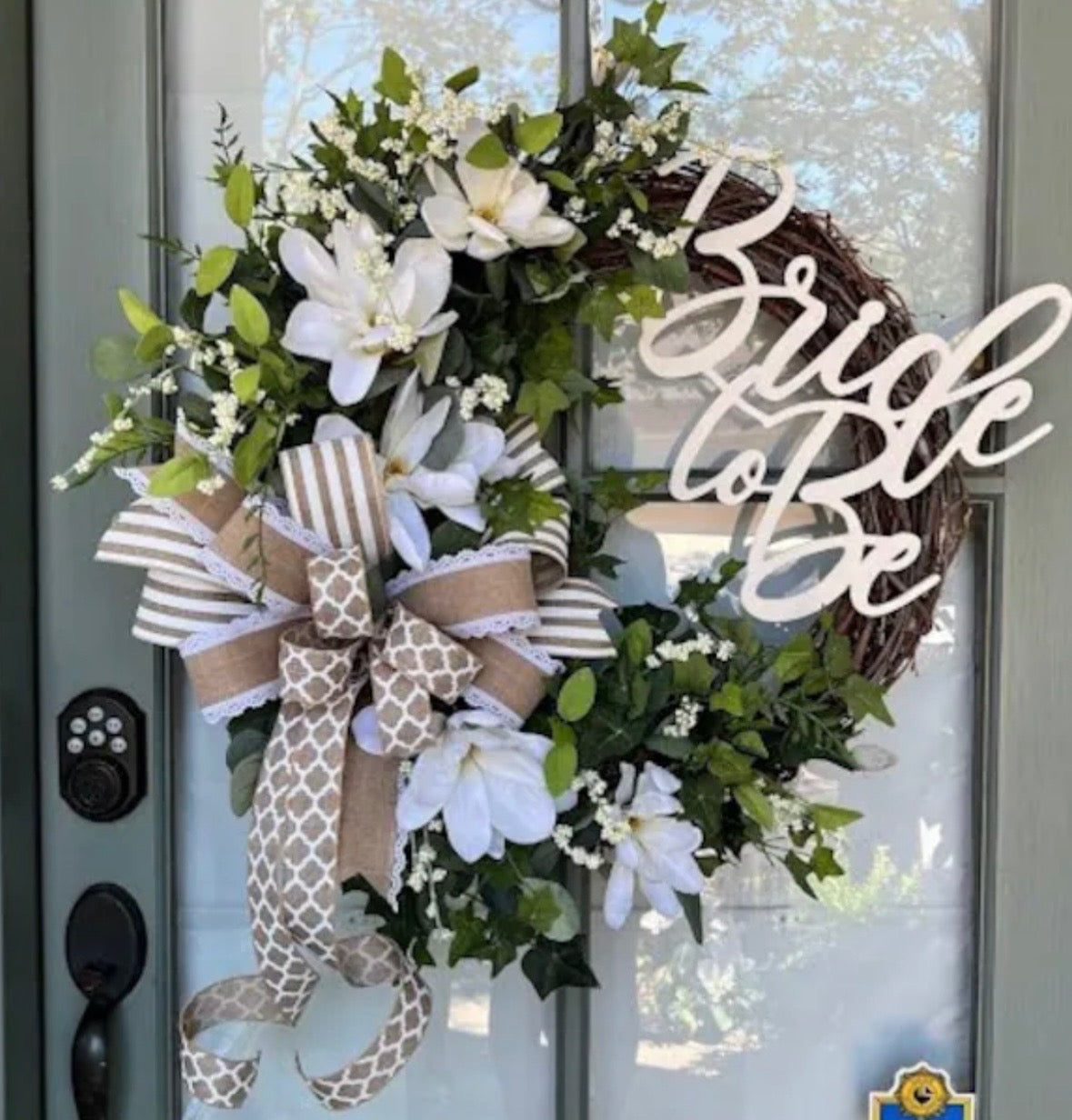 Bride to Be, Wedding cut out, Wreath Cutout