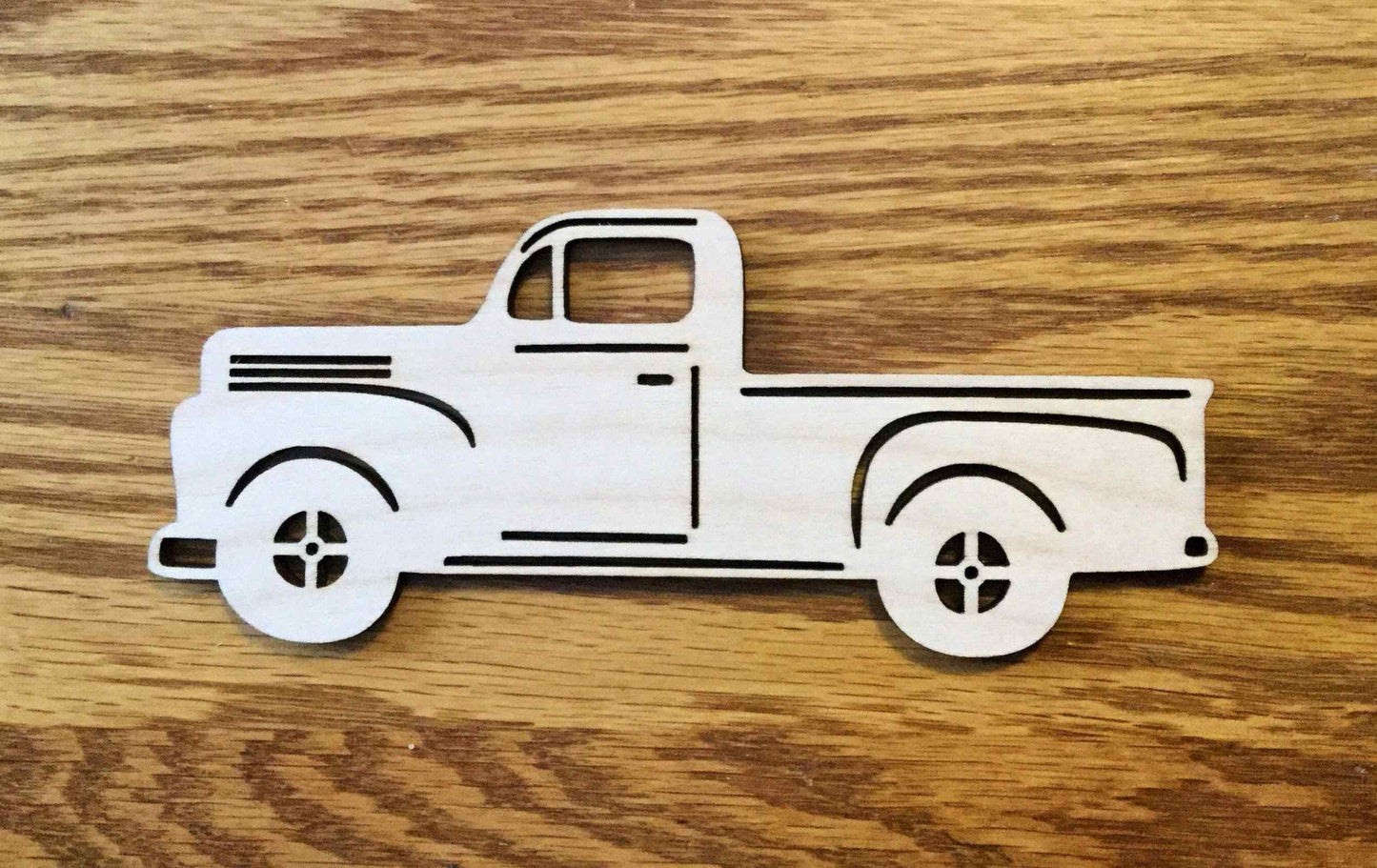 Vintage, Old Truck Ornament, Sign, Craft, Cutout