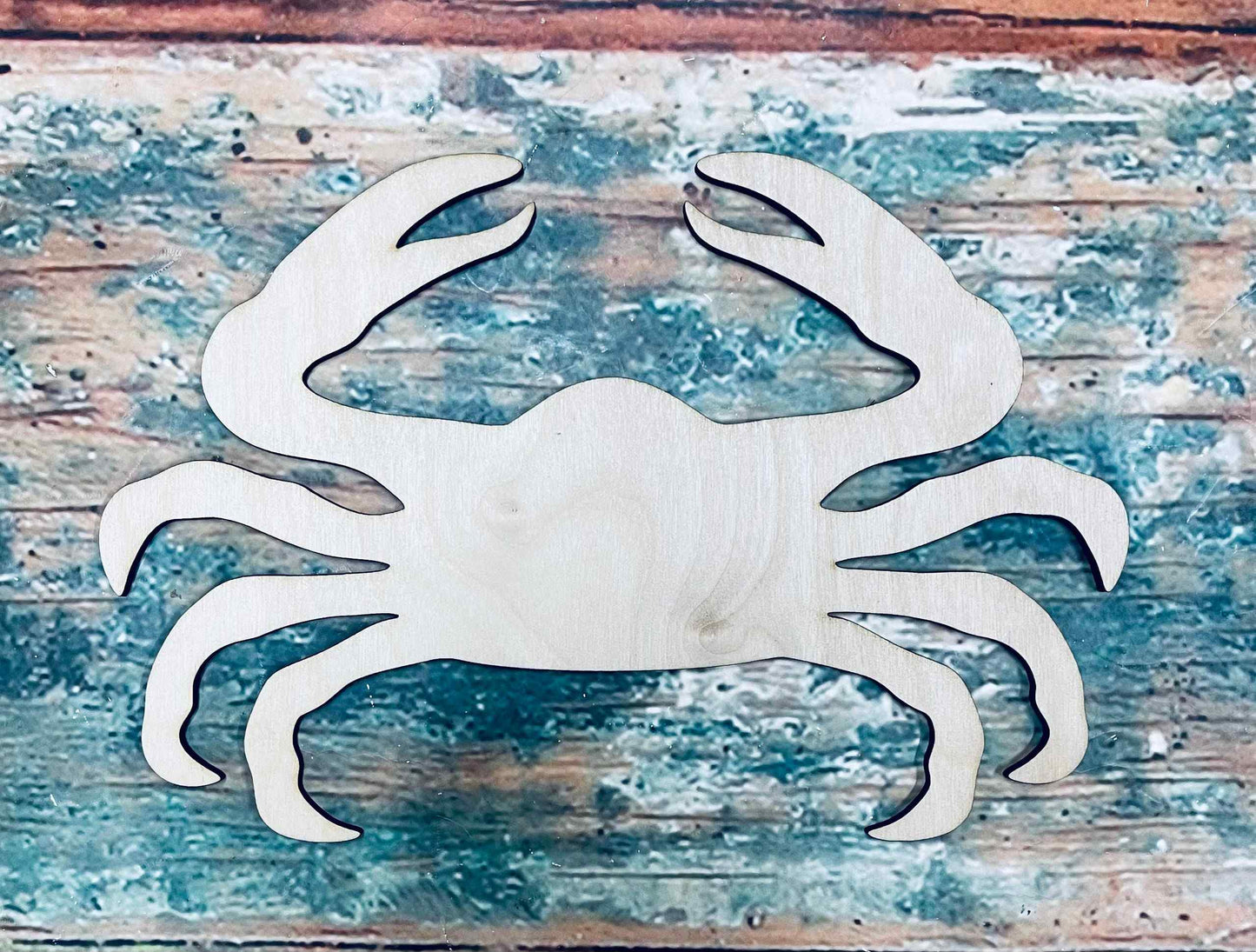 Crab, Ornament, Sign, Craft, Cutout - Woodland Rustics