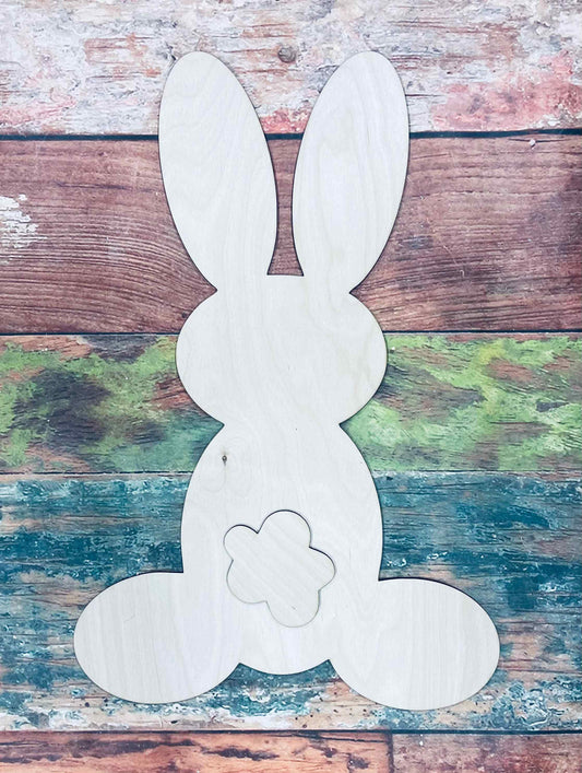 Easter Bunny, Easter Rabbit , Create Your Own, Easter, Door Hanger, Cut Out, Craft, Cutout