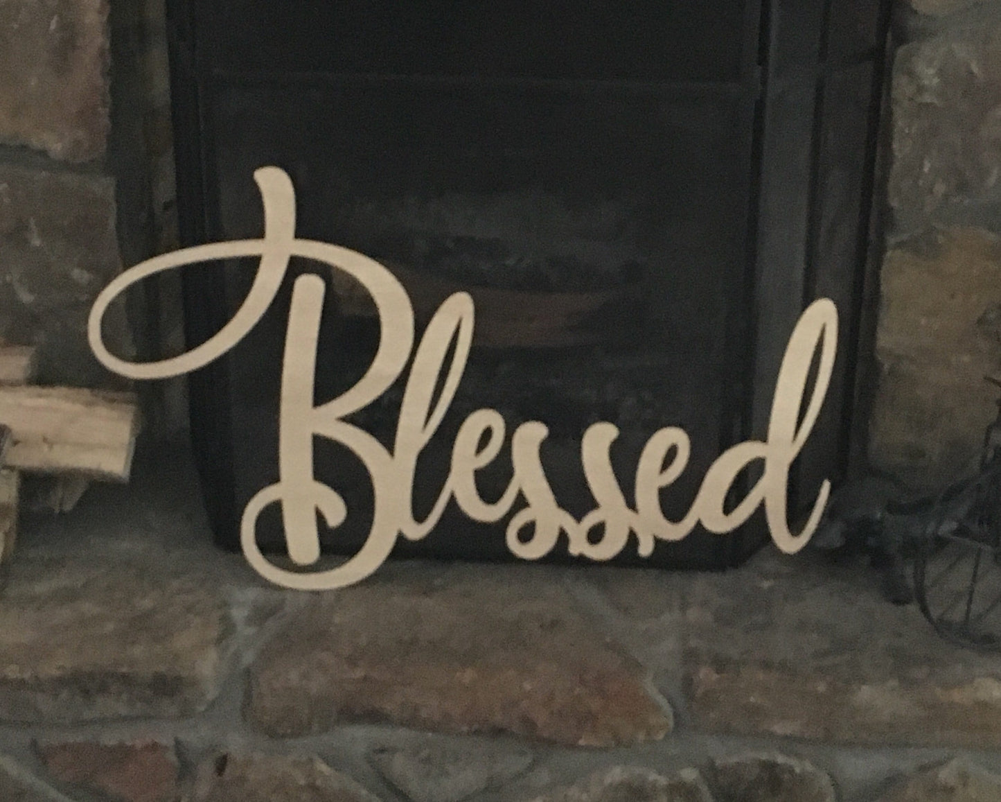 Thanksgiving, Blessed Sign - Woodland Rustics