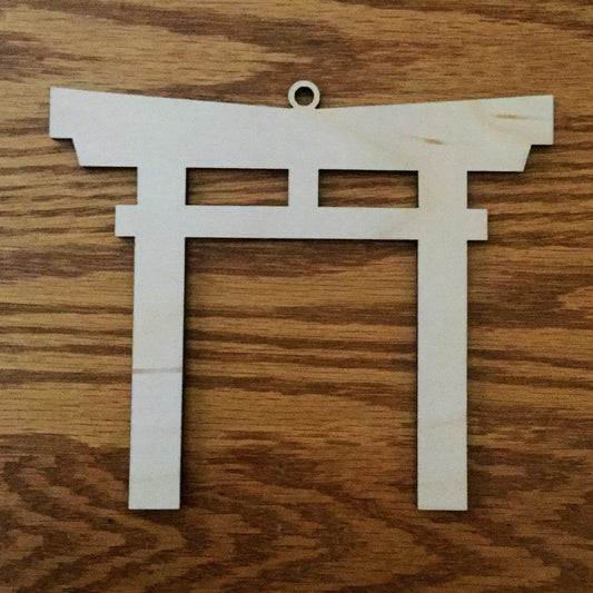 Torri Gate, Wall - Door Hanger or Cutout - Woodland Rustics