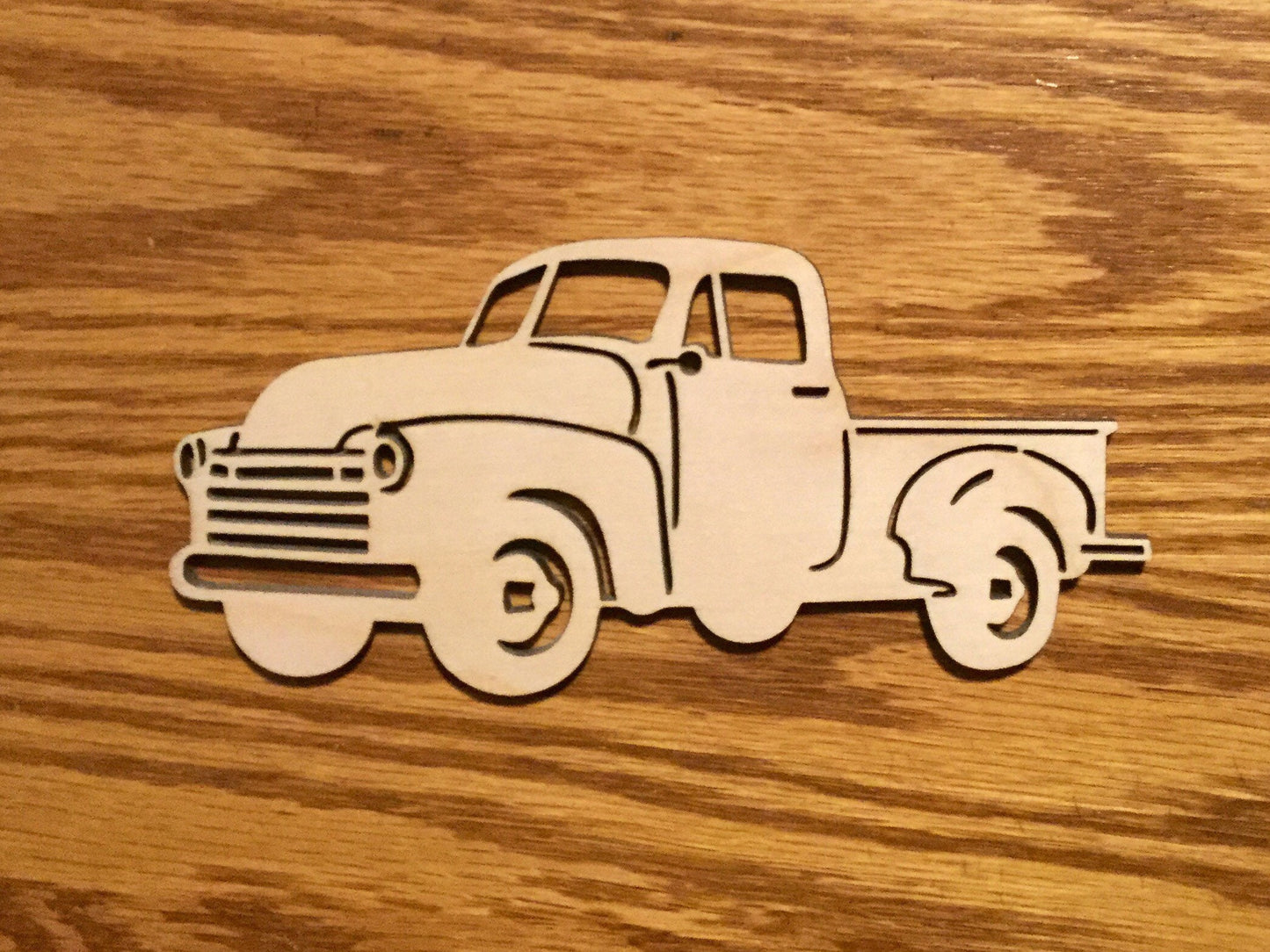 Vintage, Old Truck 3 Ornament, Sign, Craft, Cutout - Woodland Rustics