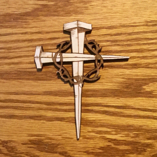 Nail / Cross - Woodland Rustics