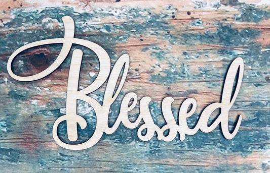 Thanksgiving, Blessed Sign - Woodland Rustics