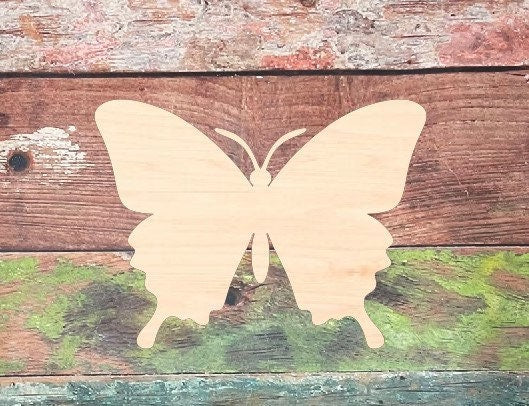 Butterfly, Ornament, Sign, Craft, Cutout - Woodland Rustics