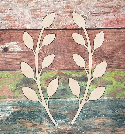 Ferns, A Set of Ferns, Wall Hanger, Door Hanger, Sign, Decoration - Woodland Rustics