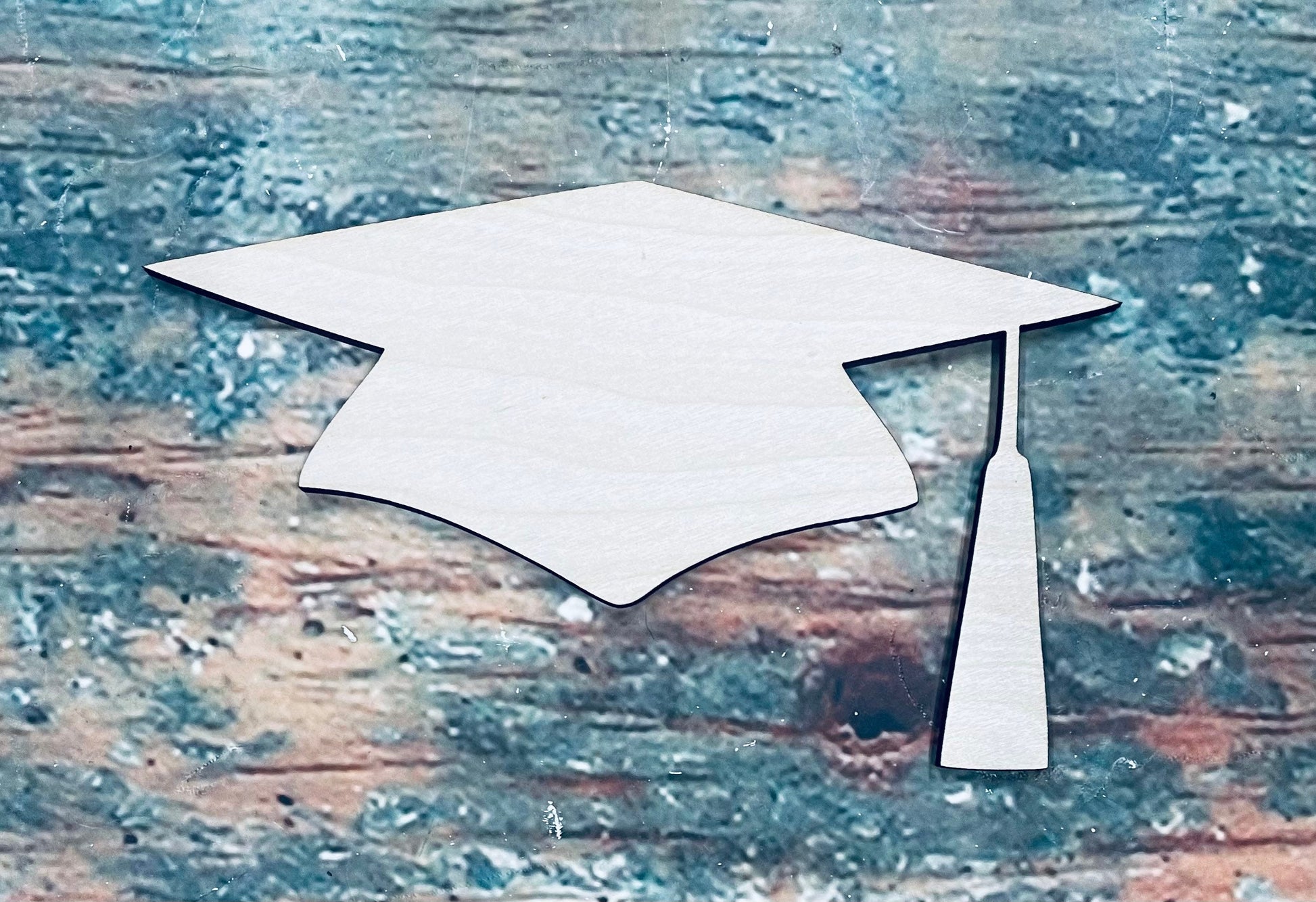 Graduation Cap, Graduation, Wall - Door Hanger or Cutout - Woodland Rustics